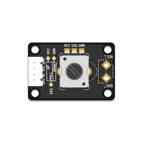 Rotary potentiometer | Microcontroller Workshop DTI ‘24